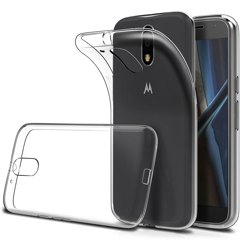 Capa Transparente Gel TPU Silicone para Motorola Moto G4 - Multi4you®