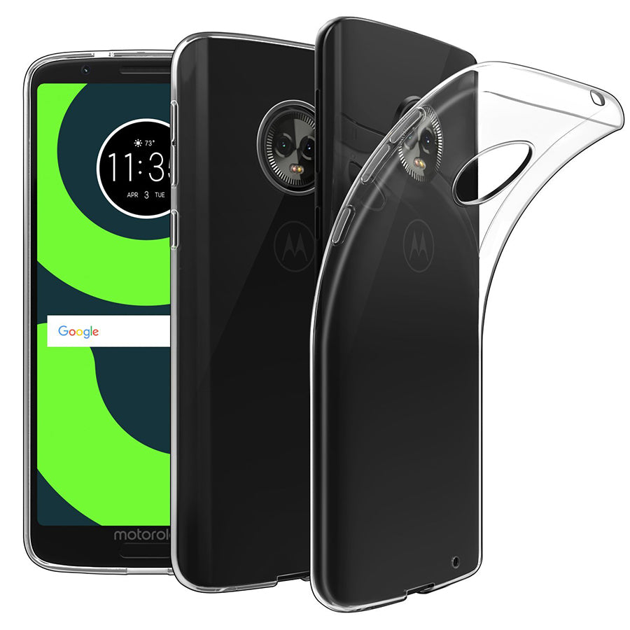 Capa Transparente Gel TPU Silicone para Motorola Moto G6 - Multi4you®