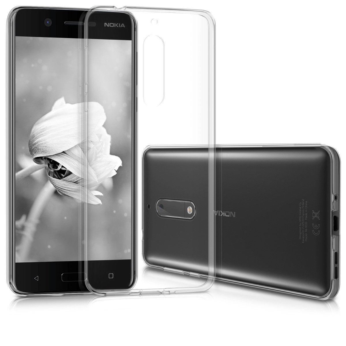 Capa Transparente Gel TPU Silicone para Nokia 5 - Multi4you®