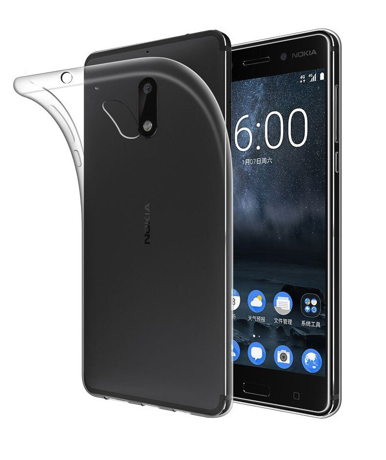 Capa Transparente Gel TPU Silicone para Nokia 7 - Multi4you®