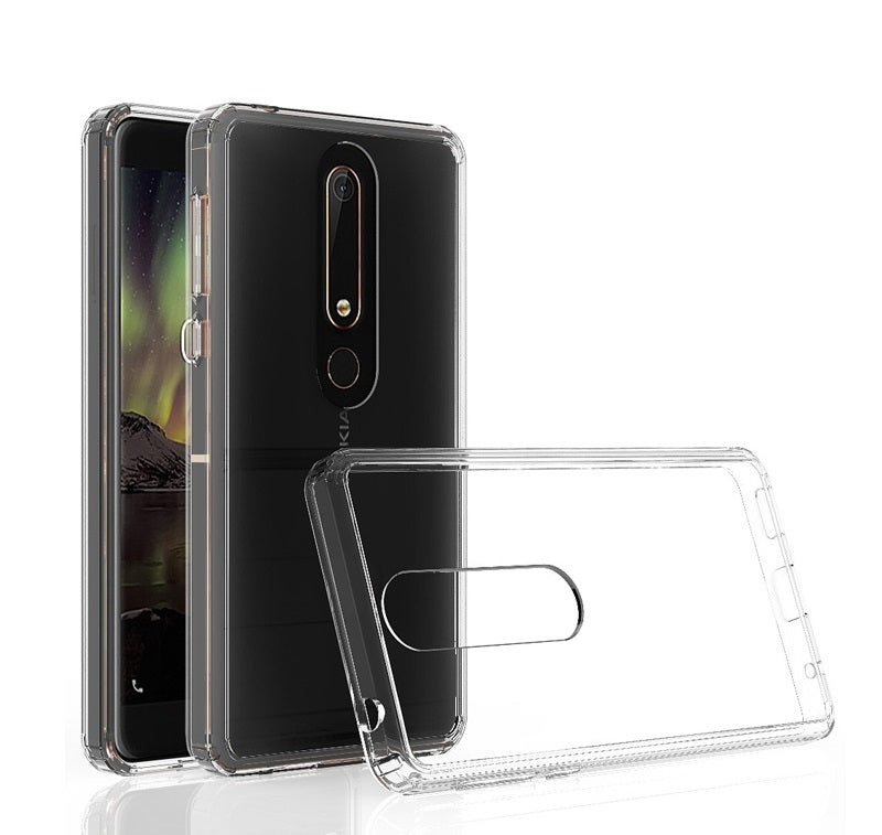 Capa Transparente Gel TPU Silicone para Nokia X6 - Multi4you®