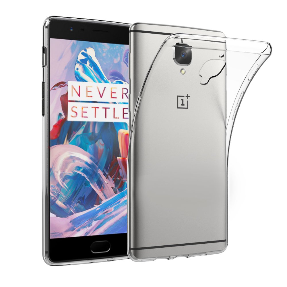 Capa Transparente Gel TPU Silicone para OnePlus 3 - Multi4you®