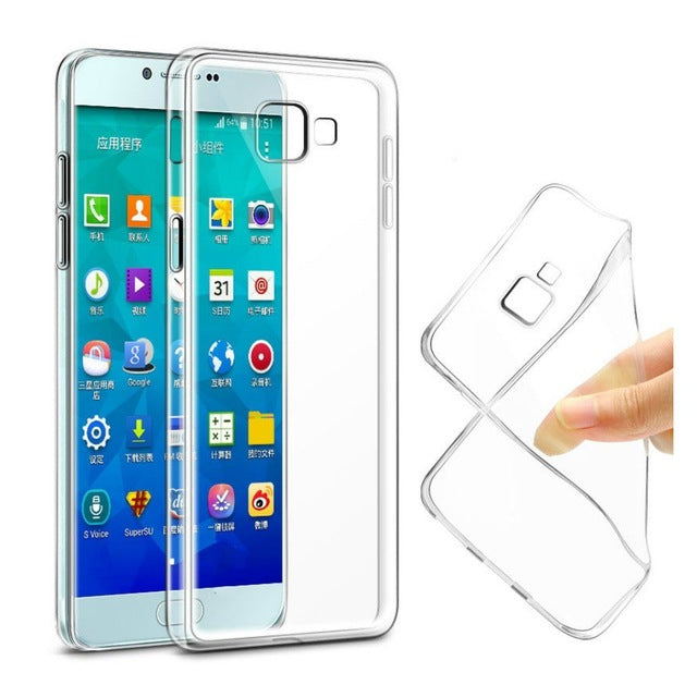 Capa Transparente Gel TPU Silicone para Samsung Galaxy A8 2016 - Multi4you®