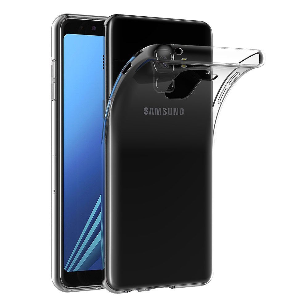 Capa Transparente Gel TPU Silicone para Samsung Galaxy A8+ / A8 Plus (2018) - Multi4you®