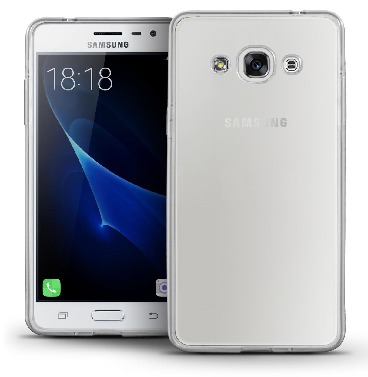 Capa Transparente Gel TPU Silicone para Samsung Galaxy J3 Pro - Multi4you®