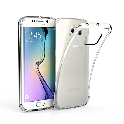 Capa Transparente Gel TPU Silicone para Samsung Galaxy S6 Edge - Multi4you®