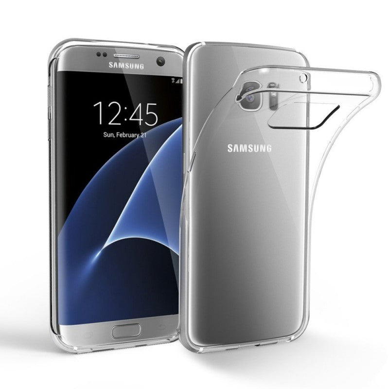 Capa Transparente Gel TPU Silicone para Samsung Galaxy S7 Edge - Multi4you®