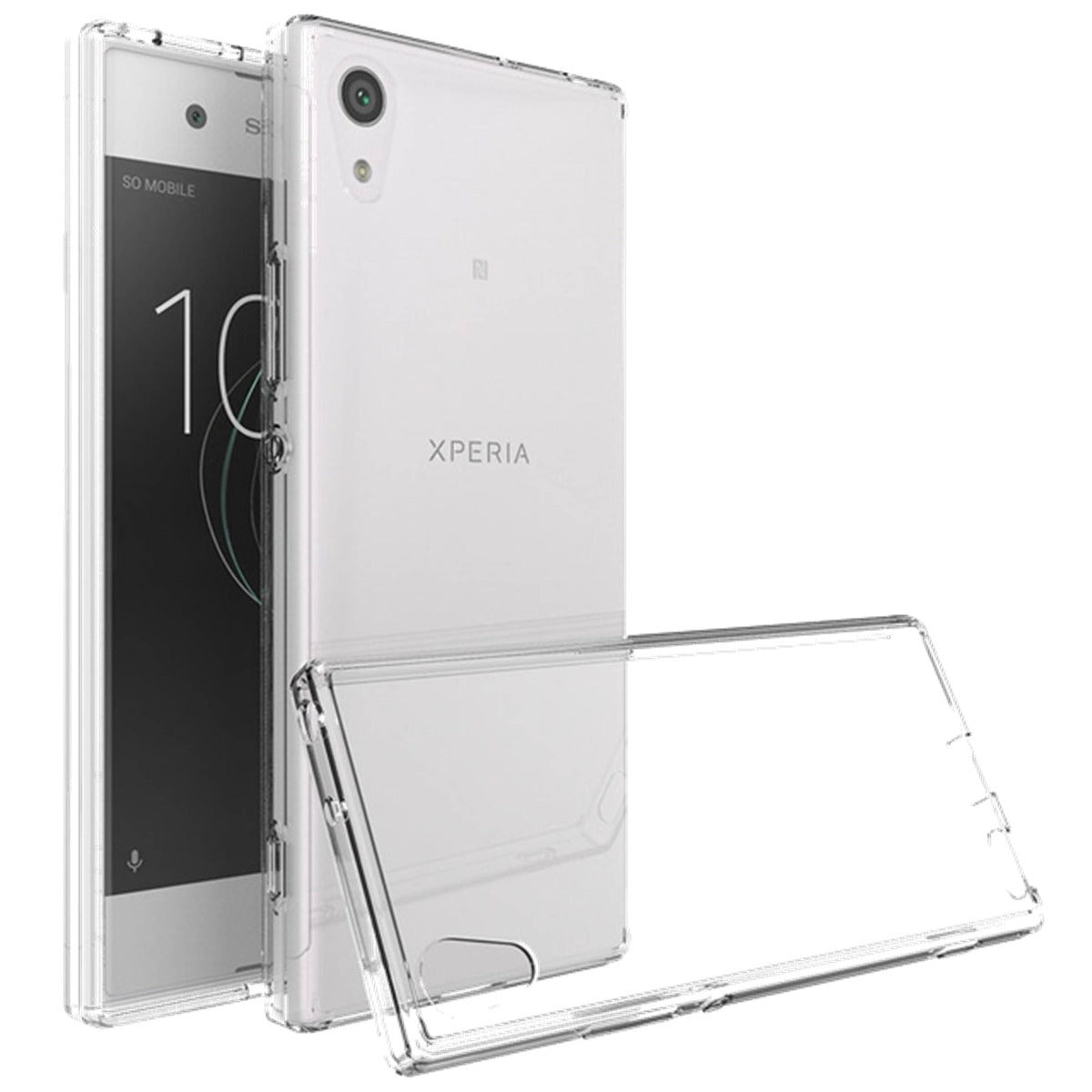 Capa Transparente Gel TPU Silicone para Sony Xperia XA1 Plus - Multi4you®