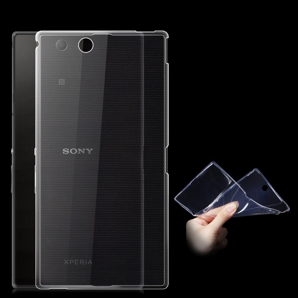 Capa Transparente Gel TPU Silicone para Sony Xperia Z Ultra