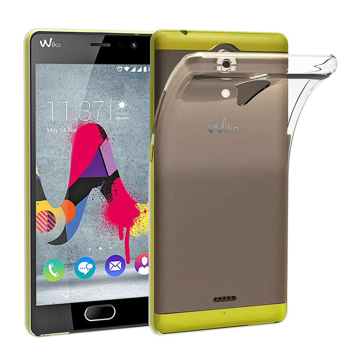 Capa Transparente Gel TPU Silicone para Wiko U Feel Lite - Multi4you®