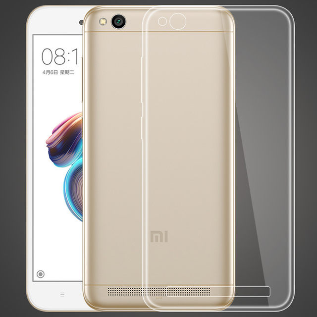 Capa Transparente Gel TPU Silicone para Xiaomi Redmi 5A - Multi4you®