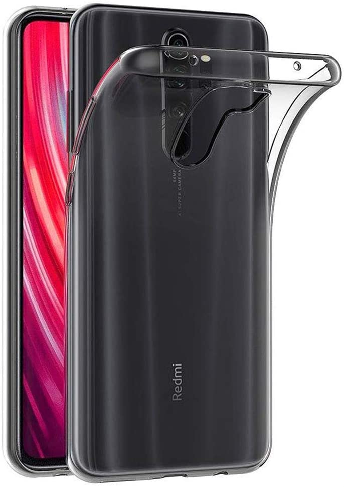 Capa Transparente Gel TPU Silicone para Xiaomi Redmi Note 8 Pro