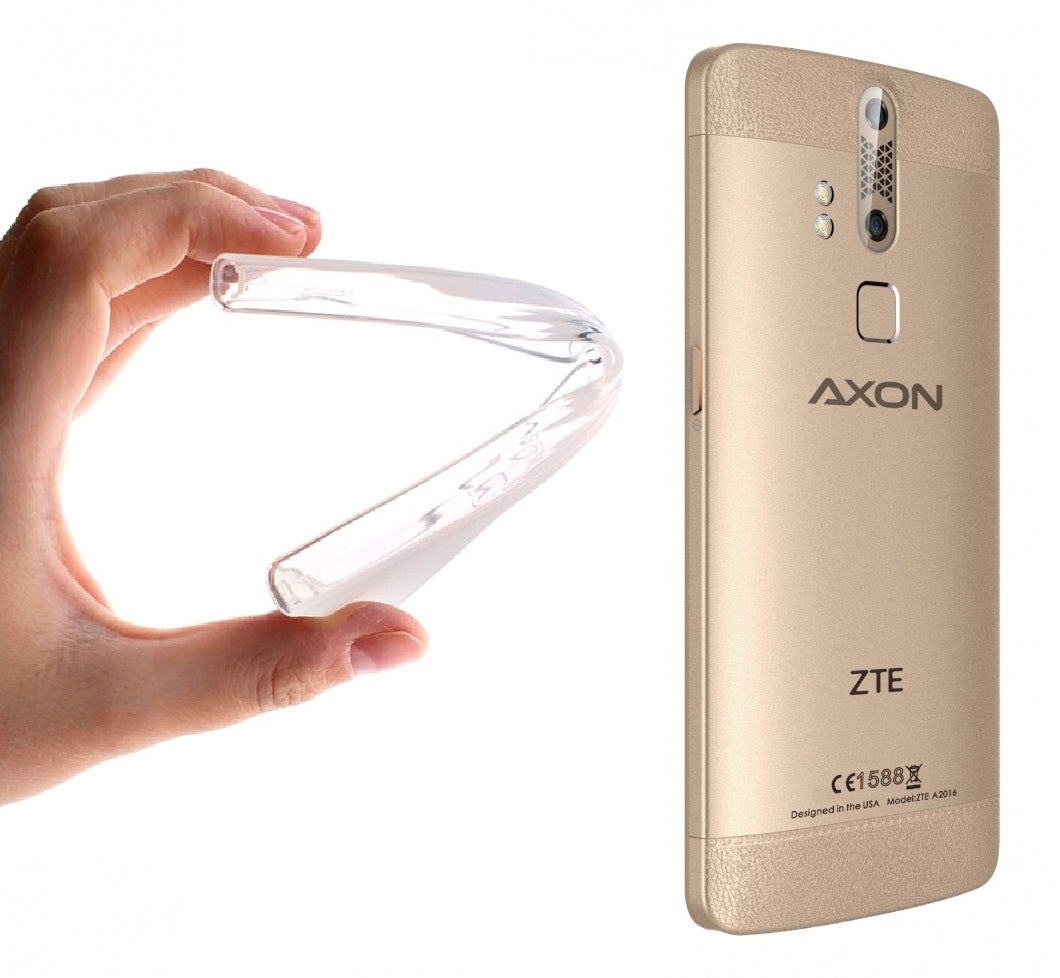 Capa Transparente Gel TPU Silicone para ZTE Axon Elite