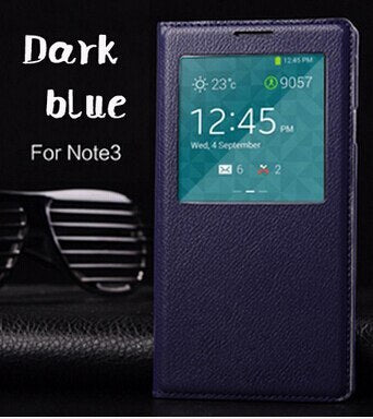 Samsung Capa Flip Wallet Galaxy NOTE 3 - Azul Marinho