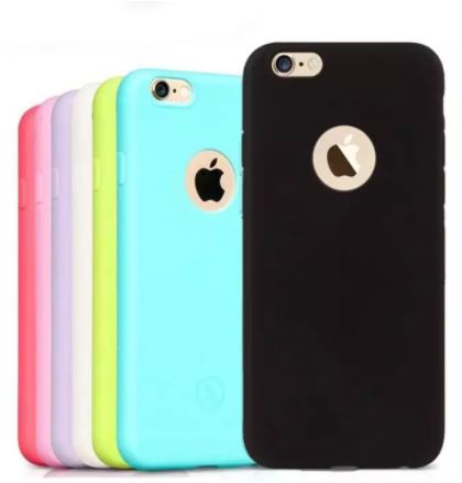 Capa Silicone Gel Preto para Iphone 7 Plus/ 8 Plus
