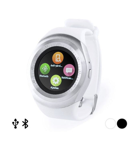 Smartwatch Bluetooth RS01 / Y1 Resistente a Água Android / iOS (Multilingue) (BRANCO)