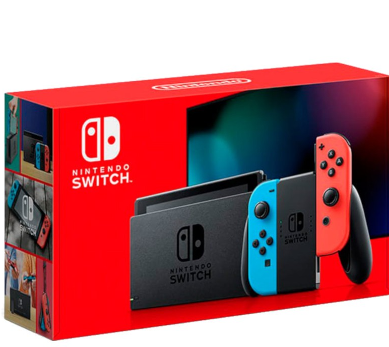 Nintendo Switch Azul Neón / Vermelho Neón - Modelo 2019