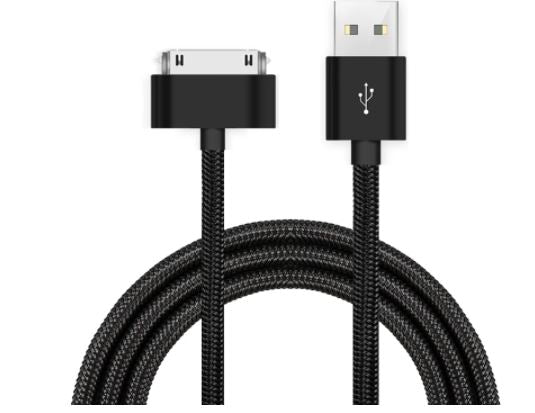 Cabo de Dados Nylon 30-Pin iPhone / iPad (2m)