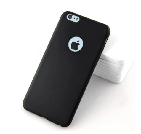 Capa Silicone Gel Preto para Iphone 7 Plus/ 8 Plus