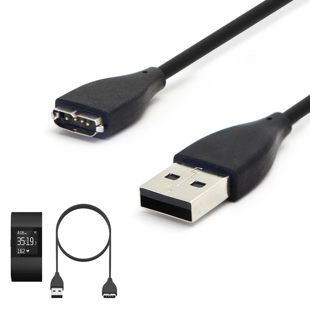 Carregador USB para Fitbit Surge - Multi4you®