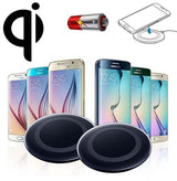 Carregador Wireless Qi para Smartphone (Preto) - Multi4you®