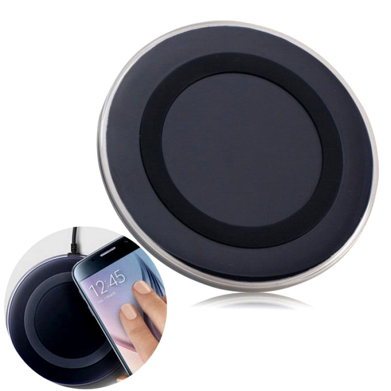 Carregador Wireless Qi para Smartphone (Preto) - Multi4you®