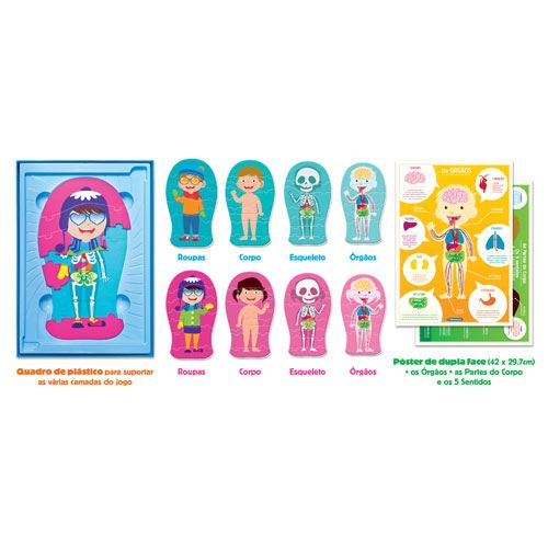 Clementoni - Jogos do Corpo Humano