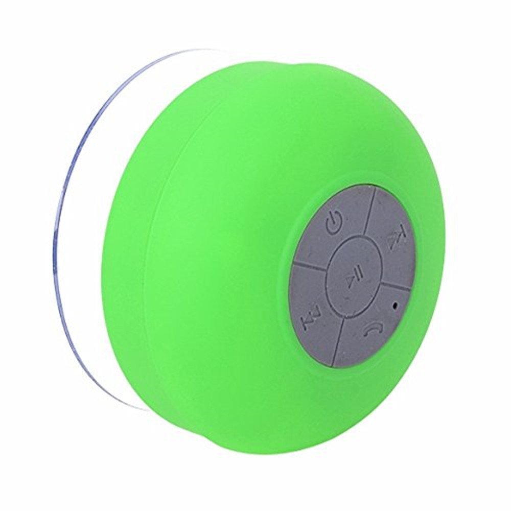 Coluna Wireless Bluetooth 3.0 A Prova D Água (Verde) - Multi4you®