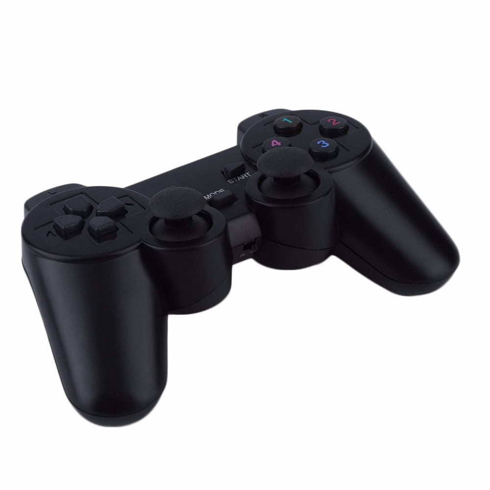 Comando Gêmeos Gamepad Dual Shock para PC Wireless (Preto) - Multi4you®