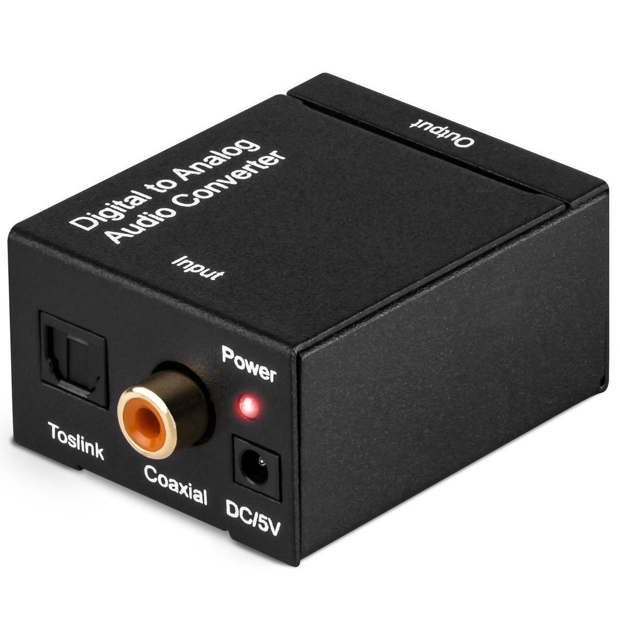 Conversor de Áudio Digital para Analógico com Saída para Jack 3,5mm - Multi4you®