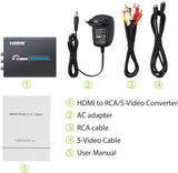 Conversor de Vídeo HDMI para RCA / S-Vídeo