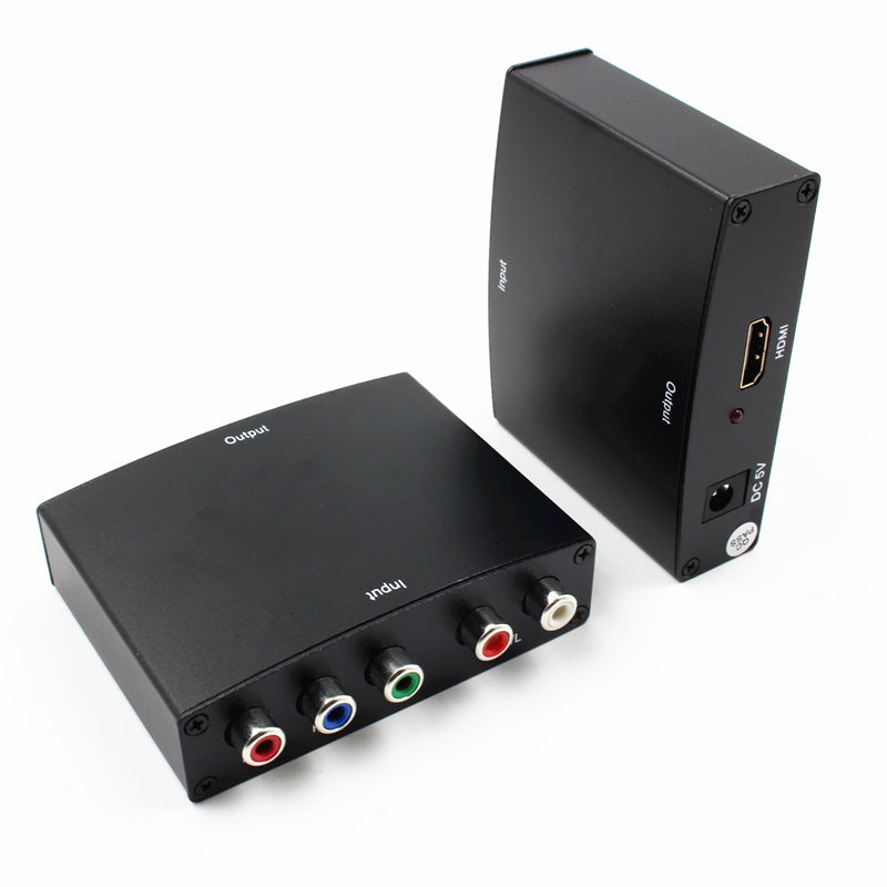Conversor de Vídeo YPbPr+R/L RCA AV2 HD para HDMI - Multi4you®