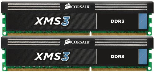 Corsair Memoria RAM DDR3 1333 MHz CMX8GX3M2A1333C9 XMS3 8GB (2x4GB)