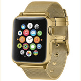 Pulseira Bracelete Milanesa para Apple Watch 42mm - Aço DOURADO - Multi4you®