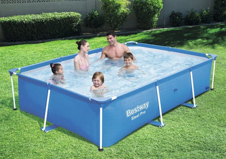 Piscina Tubular BESTWAY Steel Pro (61x259x170cm - 2300 L)