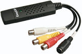 Capturadora de Vídeo USB para RCA / S-Vídeo - Easycap Capture - Multi4you®