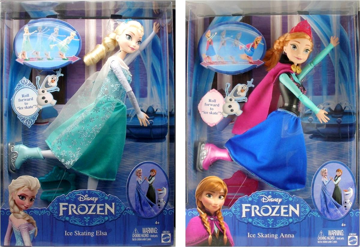 Frozen - Anna e/ou Elsa Patinadoras no Gelo