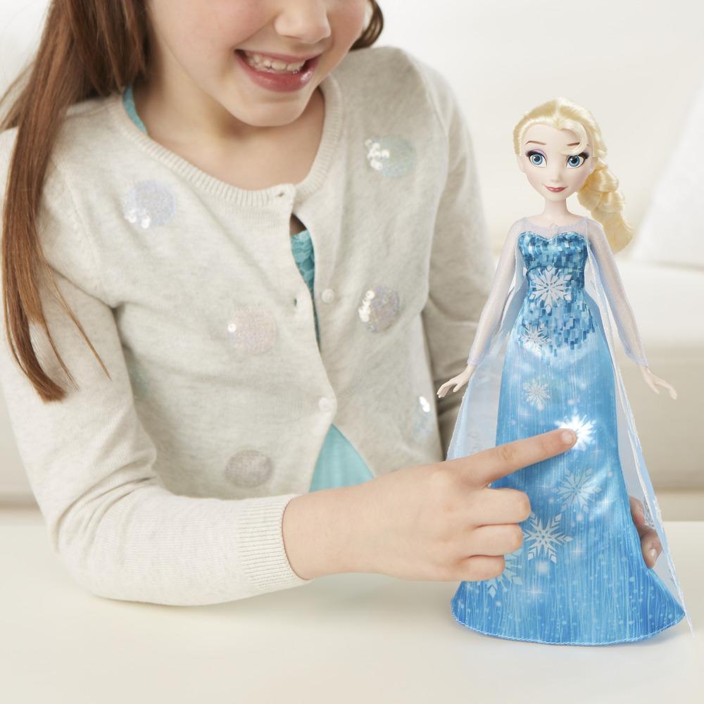 Boneca Princesa Disney - Elsa Musical - Canta Livre Estou - Frozen