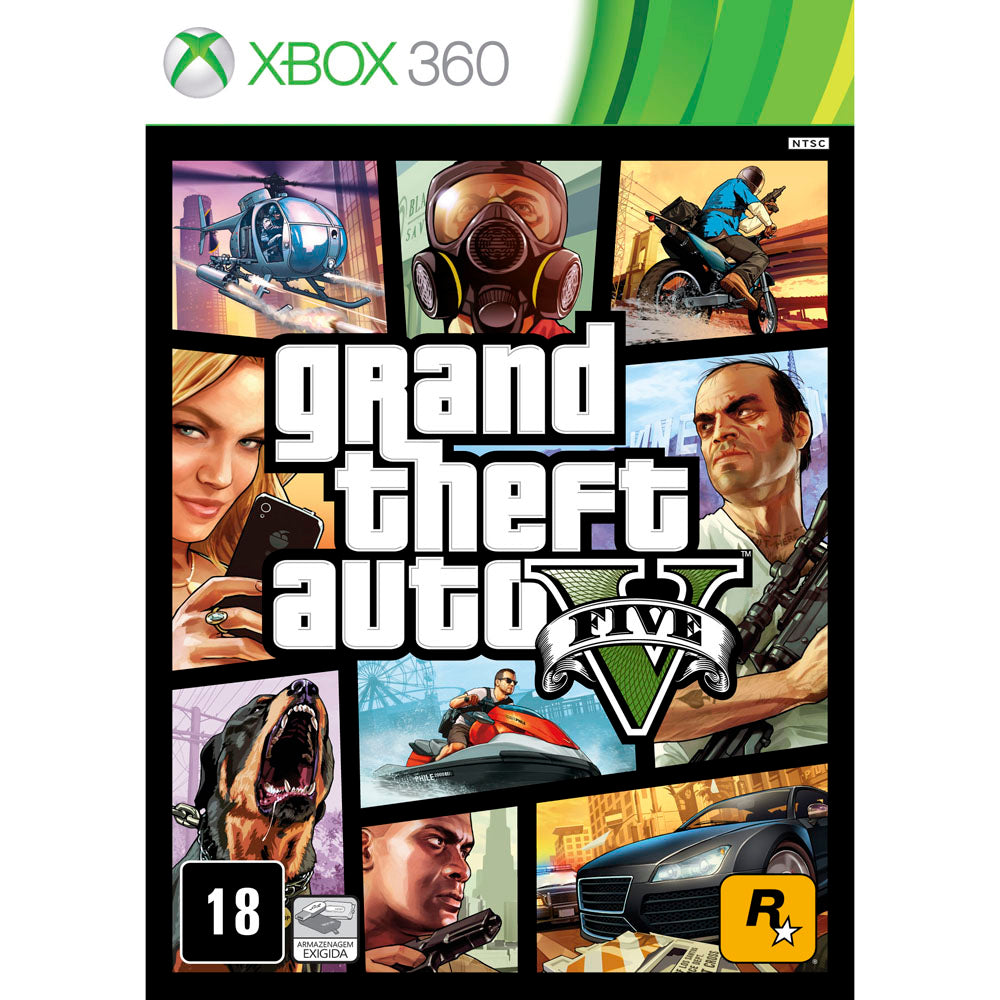 Grand Theft Auto V (GTA 5)- XBOX 360
