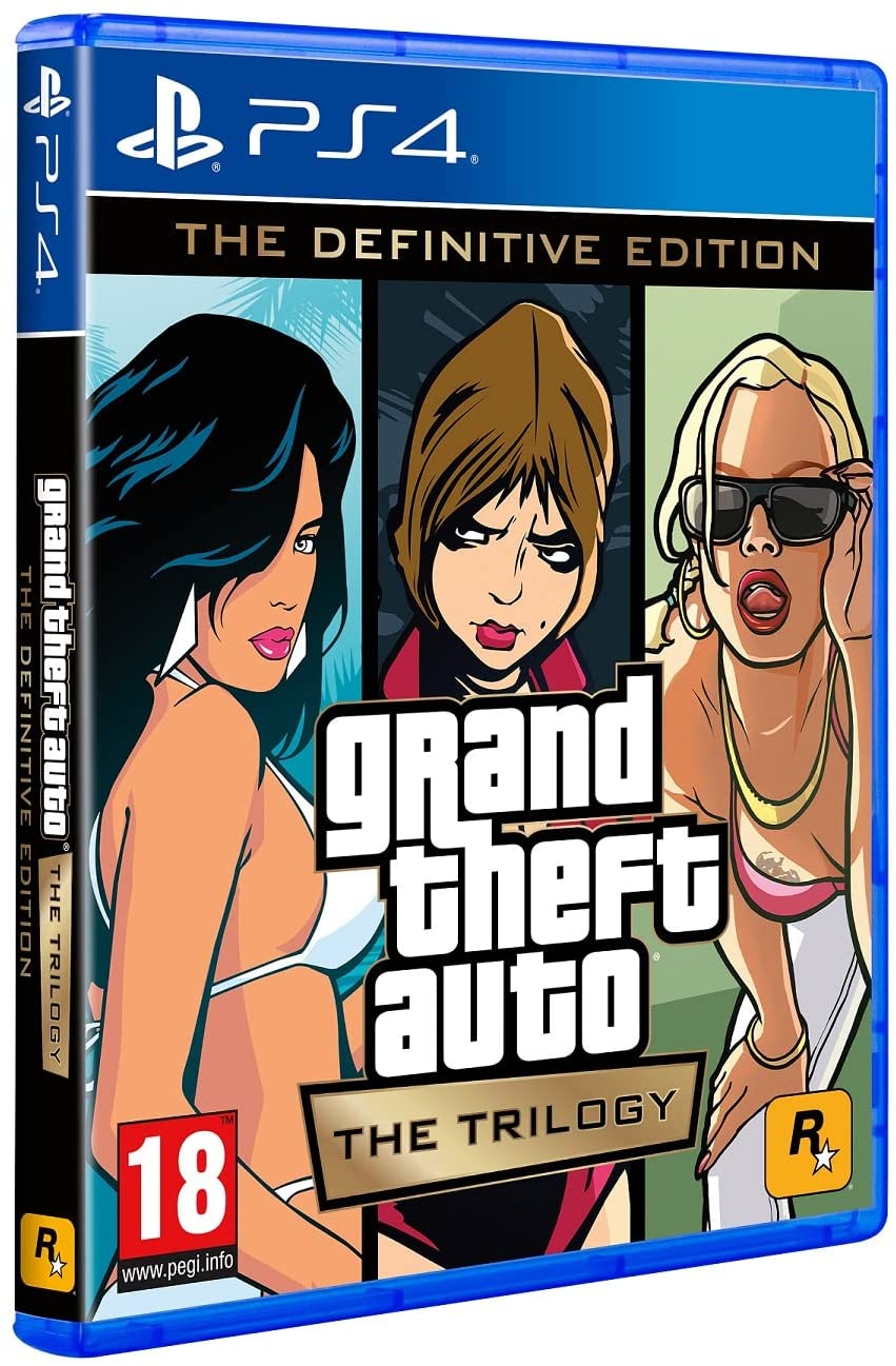 GTA Grand Theft Auto TRILOGY - PS4  (Definitive Edition)