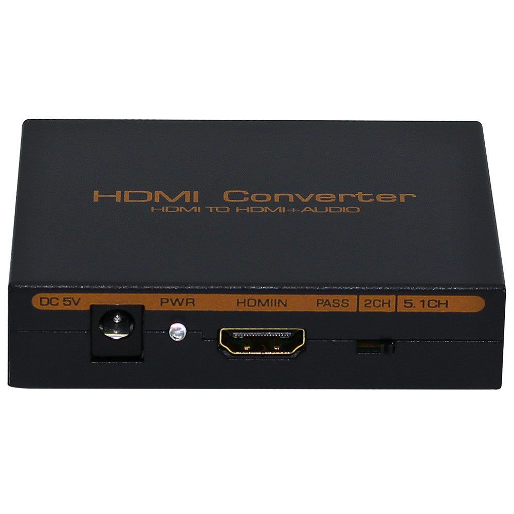 Conversor de áudio estéreo 4K DAC HDMI para Blu-ray leitor de DVD Xbox One SKY HD PS3 PS4 - Multi4you®