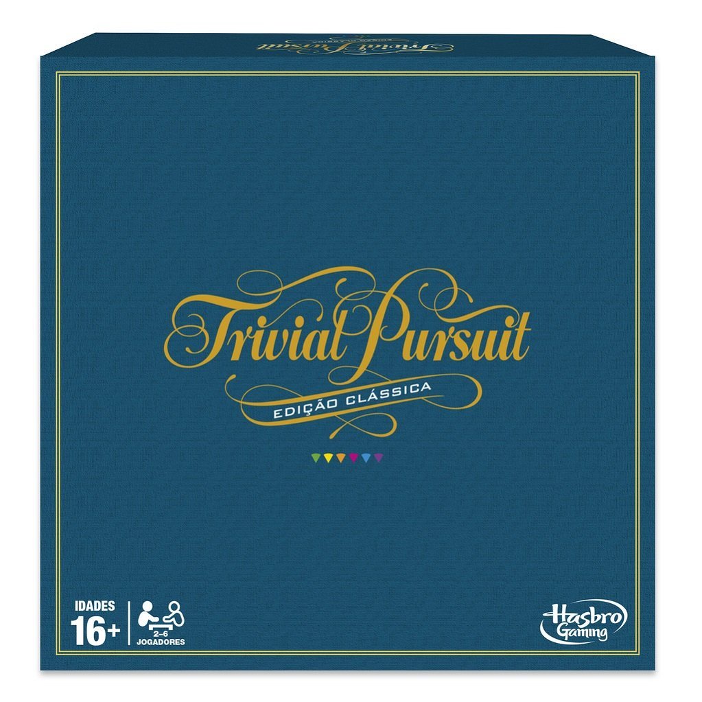 Trivial Clásico Hasbro Gaming - Português