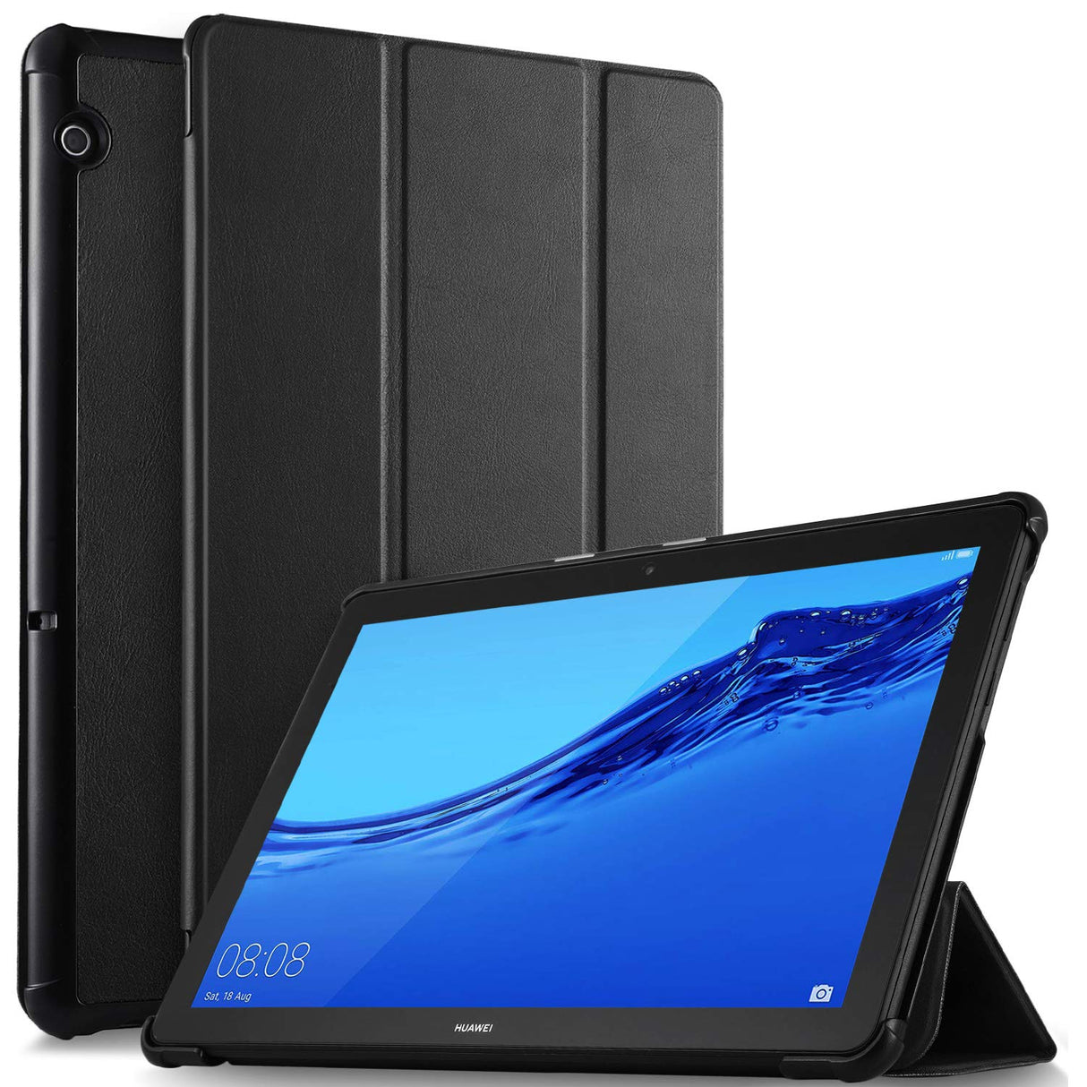 Capa 3 Dobras Smart Case Trifold Slim para Huawei MediaPad T5 10.1" - Multi4you®