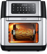 Innsky Hot Air Fryer 10 Litros 1500W - 10 em 1 com 6 acessórios