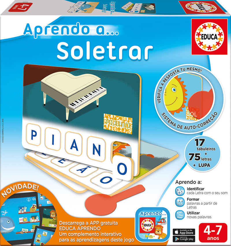 Jogo Aprendo a Soletrar