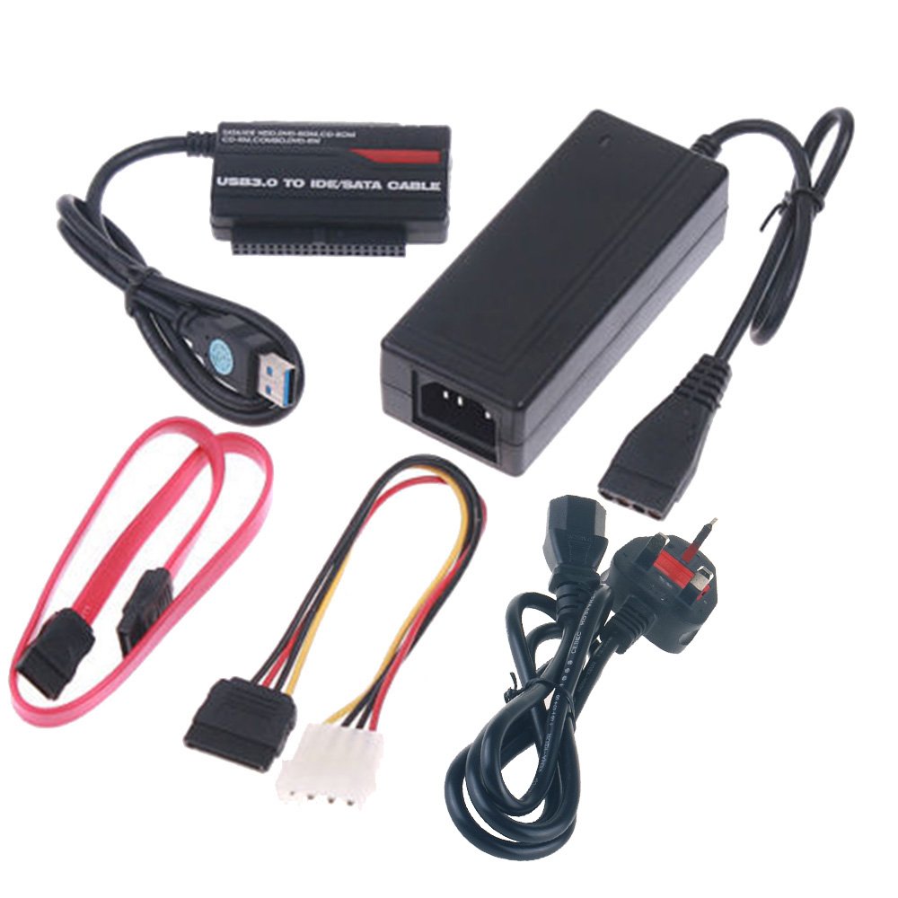 Kit Adaptador USB 3.0 para IDE / SATA 2.5  3.5 HD - Multi4you®