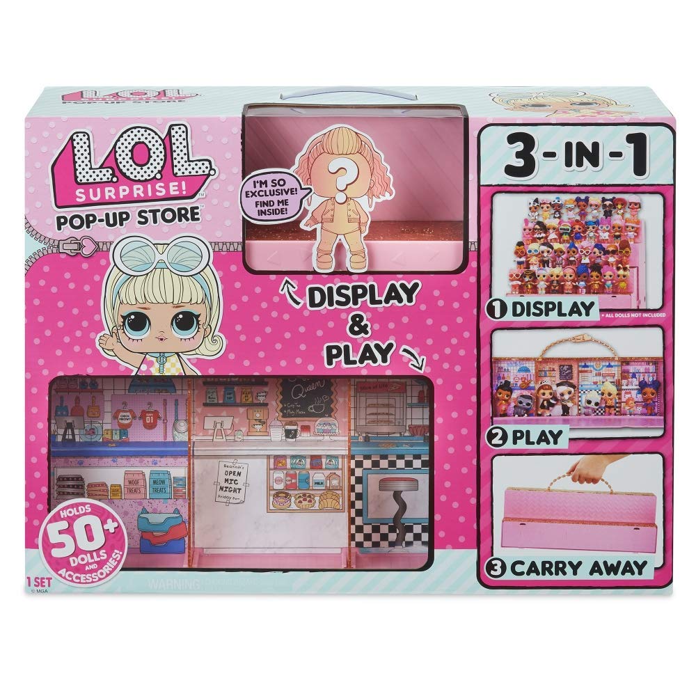 L.O.L. Surprise! Pop Up Store Playset + Boneca Exclusiva - Giochi