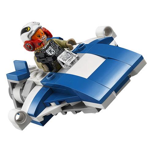 LEGO 75196 Star Wars: A-Wing contra TIE Silencer Microfighters