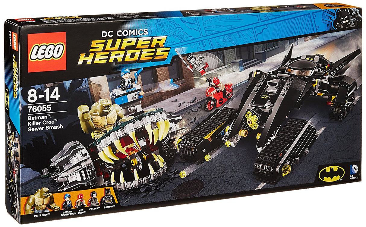 LEGO Batman Killer Croc Combate nos Esgotos (76055)