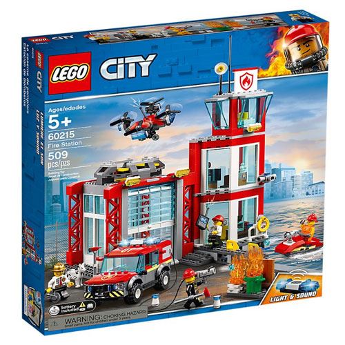 LEGO City 60215 Quartel dos Bombeiros